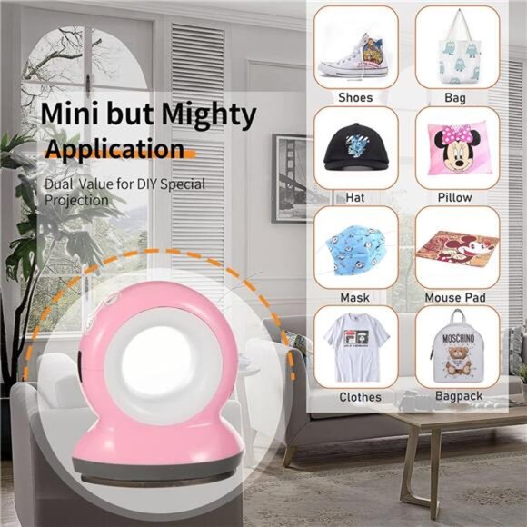 Mini Heat Press Machine for T Shirts Portable Automatic Easy Heat Press - Picture 6 of 7